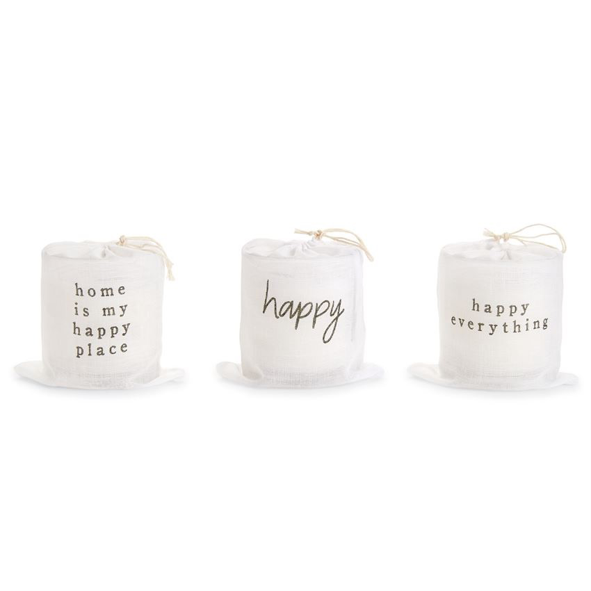 Mud Pie Candle in a Bag - Happy Everything