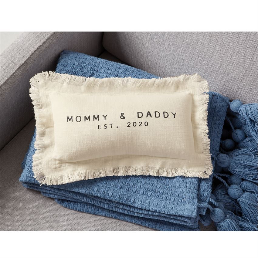 Mud Pie Parent Est. 2020 Pillow