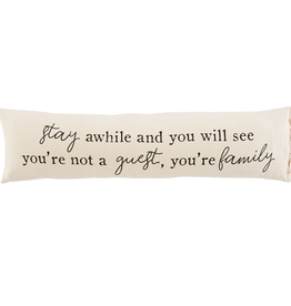 Mud Pie Guest Long Pillow