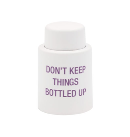 About Face Designs - Bottled Up Wine Stopper
