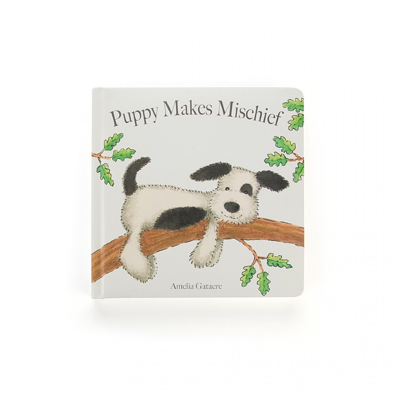 Jellycat - Puppy Makes Mischief Book