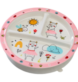 Ore Originals - Clementine the Bear Divided Suction Plate