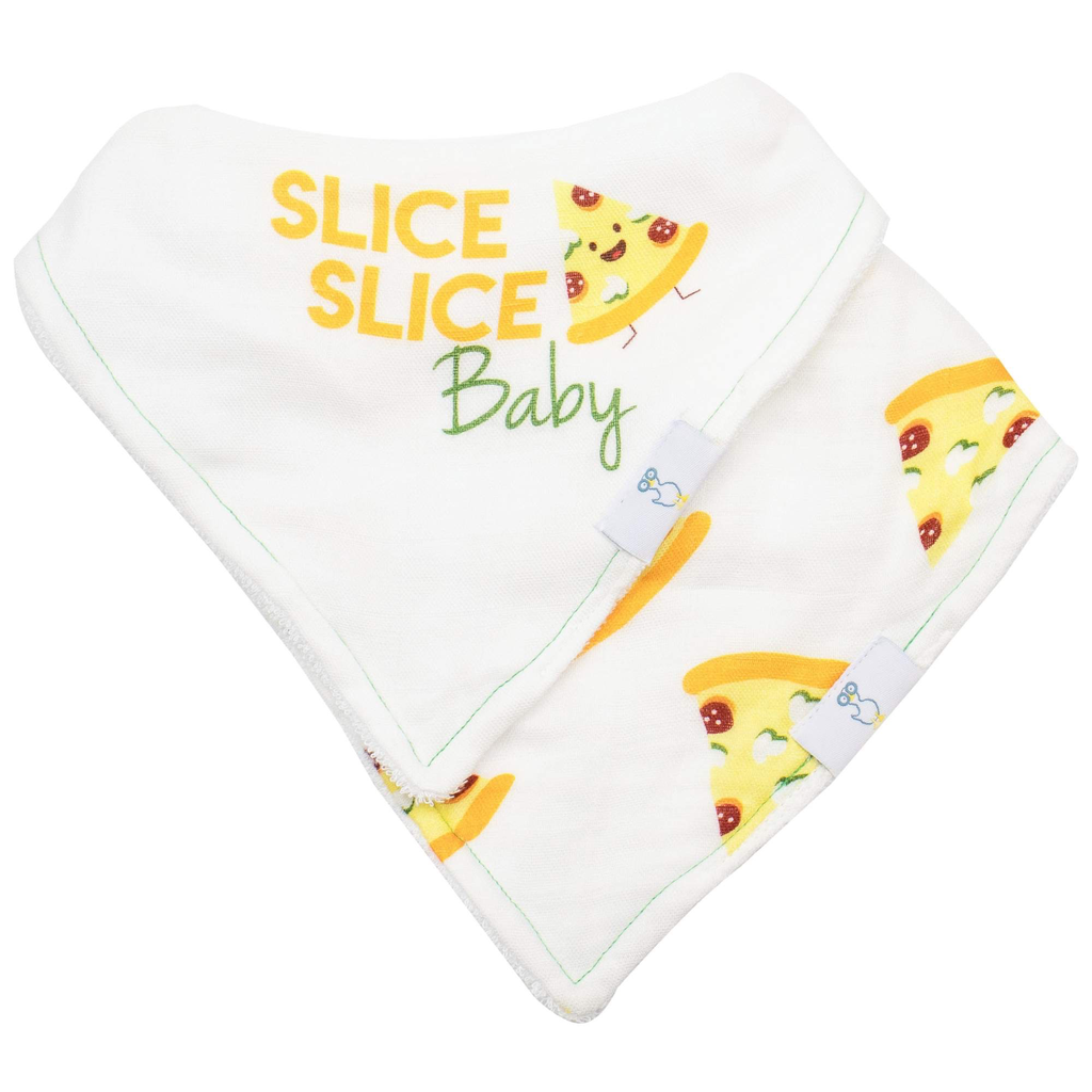 GooseWaddle - Slice Slice Baby Bib Set