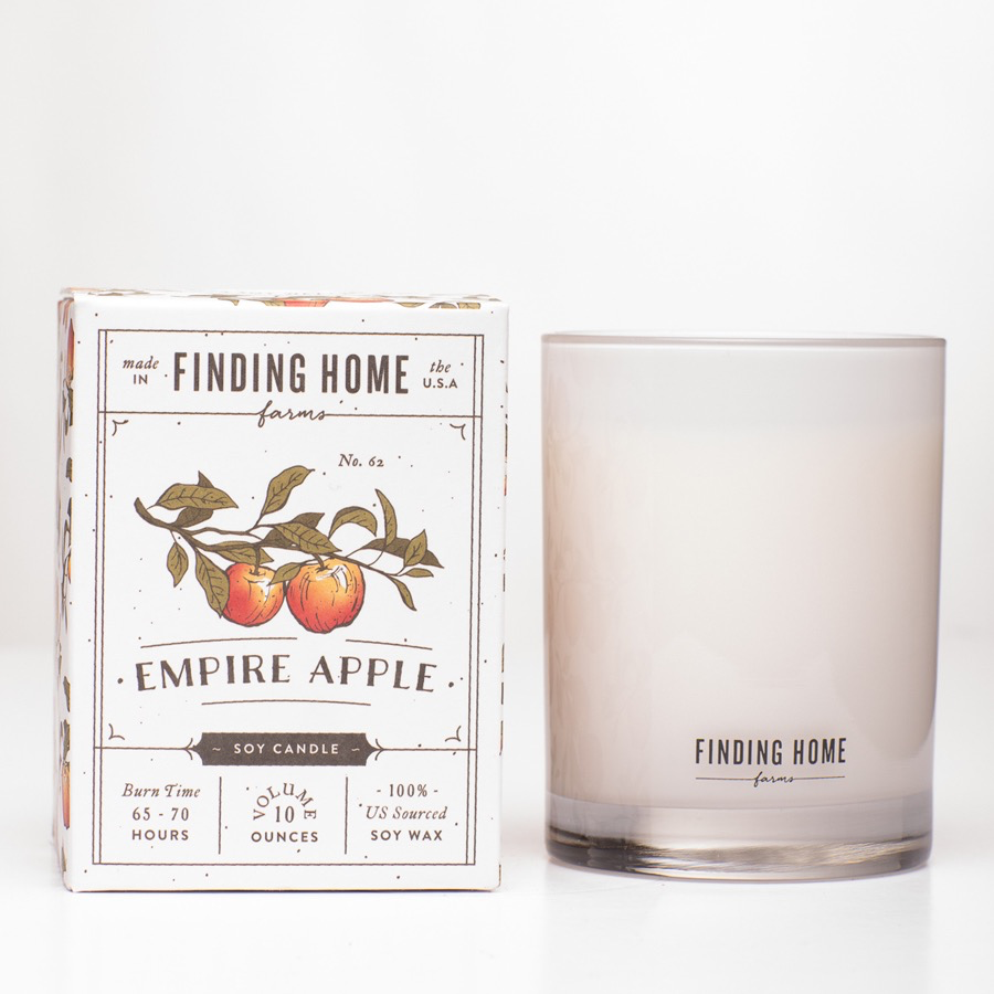 Finding Home Farms - Empire Apple 10oz Soy Candle