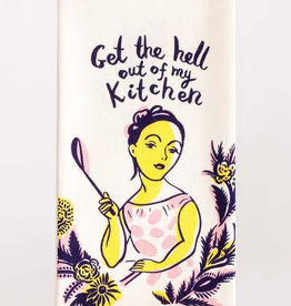 Blue Q - "Get the Hell Out of My Kitchen" Dish Towel