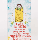 Blue Q - "I Want a Burrito" Dish Towel