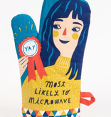 Blue Q - "Most LIkely to Microwave" Oven Mitt