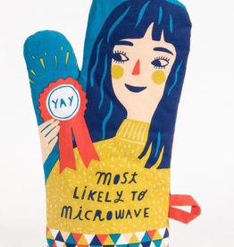 Blue Q - "Most LIkely to Microwave" Oven Mitt