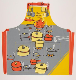 Blue Q - "Man With a Pan" Apron