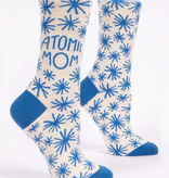 Blue Q - "Atomic Mom" Women's Socks