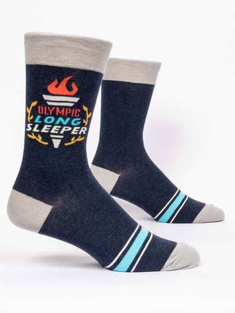 Blue Q - "Olympic Long Sleeper" Men's Socks