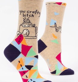 Blue Q - "You Crafty Bitch" Women's Socks