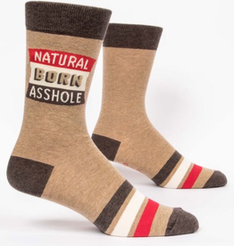 Blue Q - "Natural Born Asshole" Men's Socks