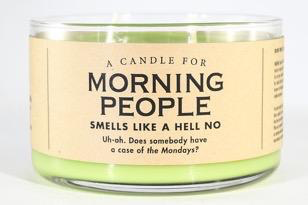 Whiskey River Soap Co. - Morning People Candle