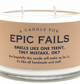 Whiskey River Soap Co. - Epic Fails Candle