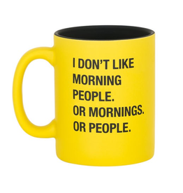 About Face Designs: Don’t Like Mornings Mug