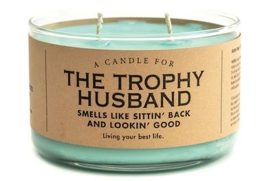 Whiskey River Soap Company - Trophy Husband Candle