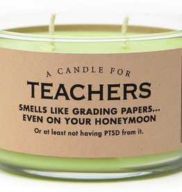 Whiskey River Soap Company - Teachers - Candle