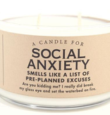 Whiskey River Soap Company - Social Anxiety - Candle