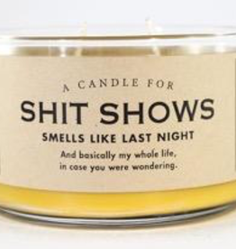 Whiskey River Soap Company - Shit Shows-Candle