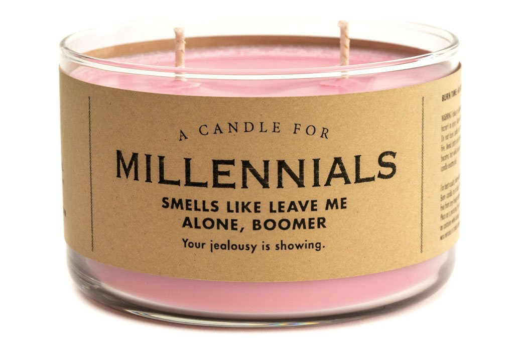 Whiskey River Soap Company - Millennials Candle