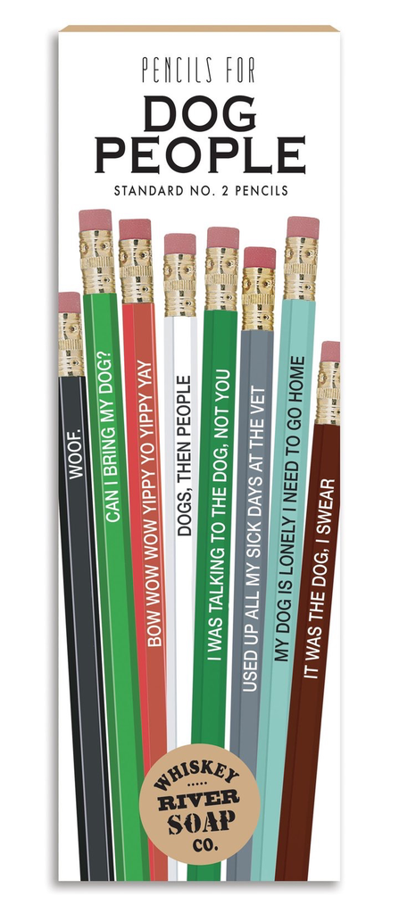 Whiskey River Soap Company - Dog People Pencils