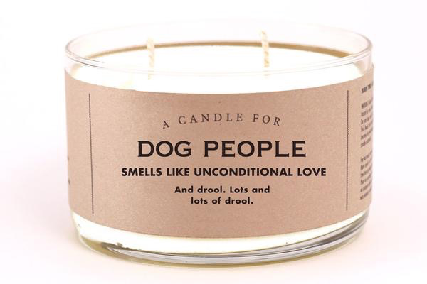 Whiskey River Soap Company - Dog People - Candle