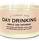Whiskey River Soap Company- Day Drinking - Candle