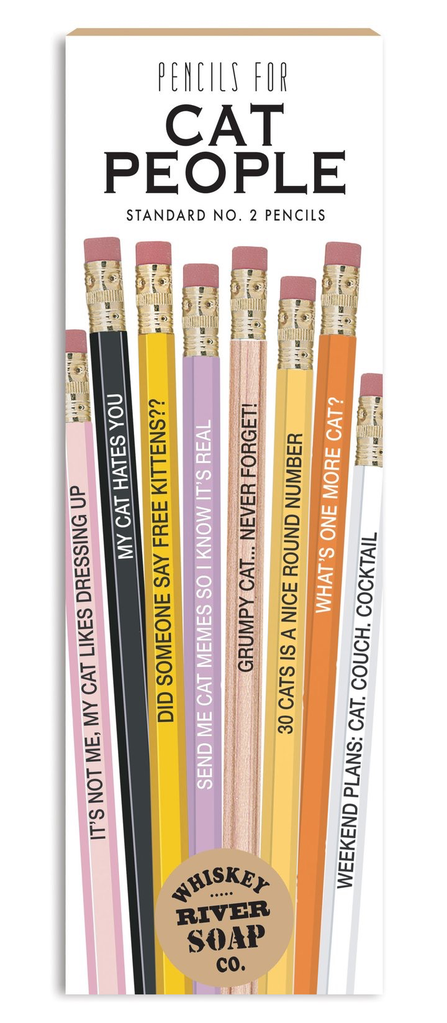 Whiskey River Soap Company - Cat People Pencils