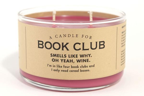 Whiskey River Soap Company - Book Club - Candle