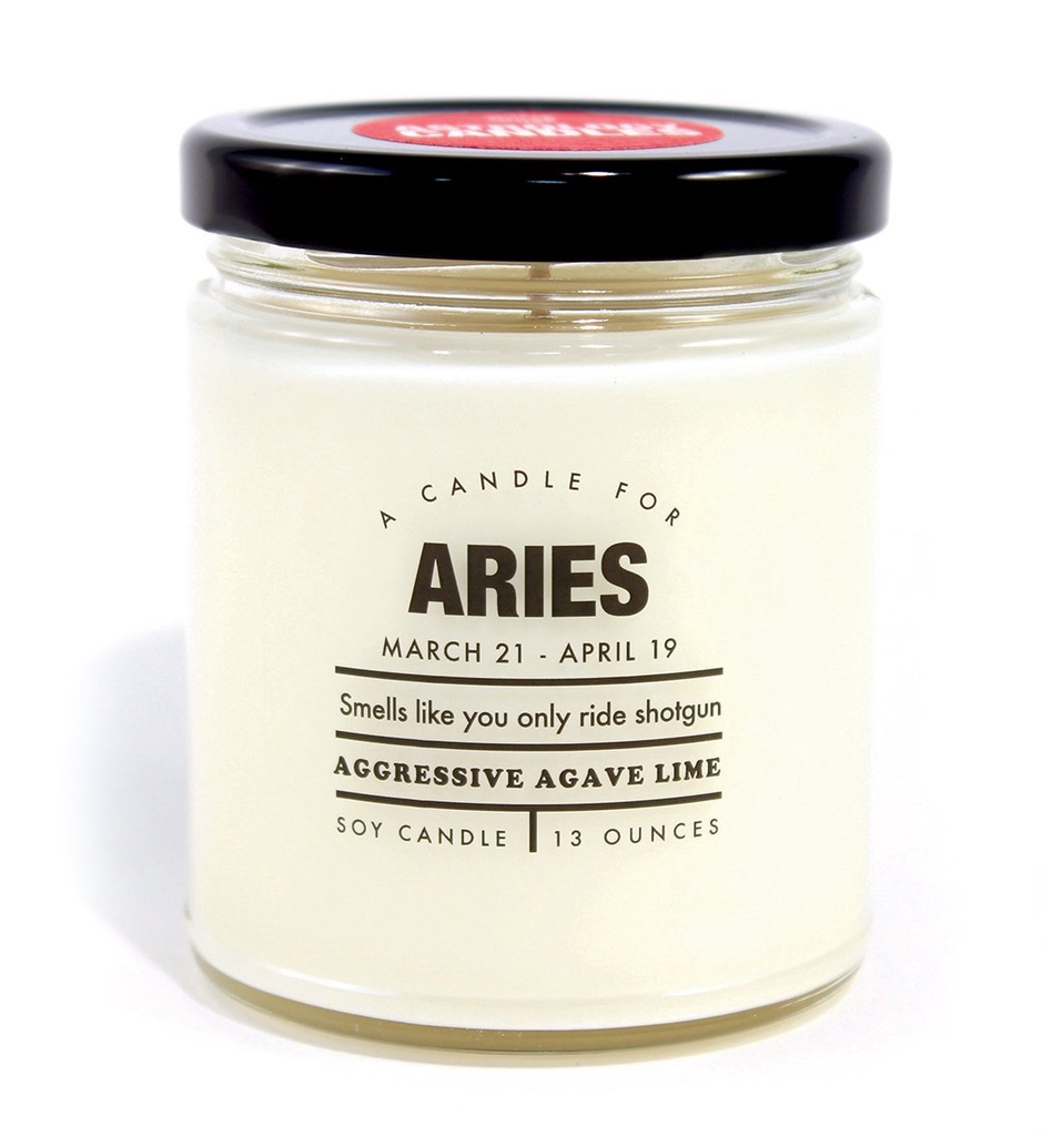 Whiskey River Soap Company - Astrology Candle Aries