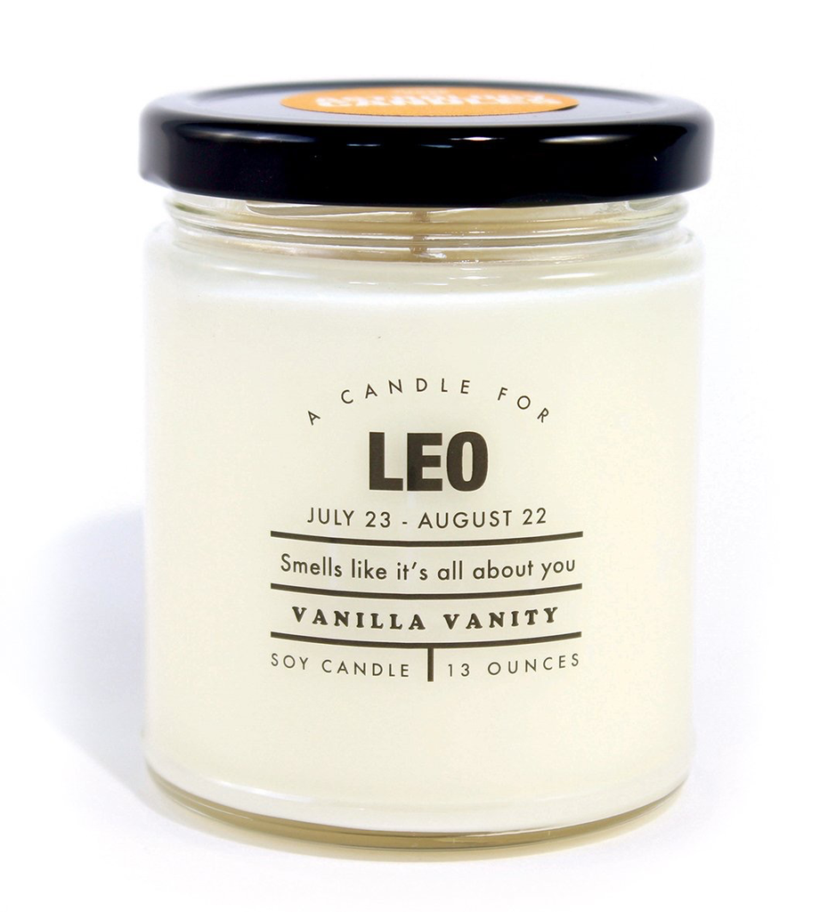 Whiskey River Soap Company - Astrology Candle Leo