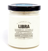 Whiskey River Soap Company - Astrology Candle Libra