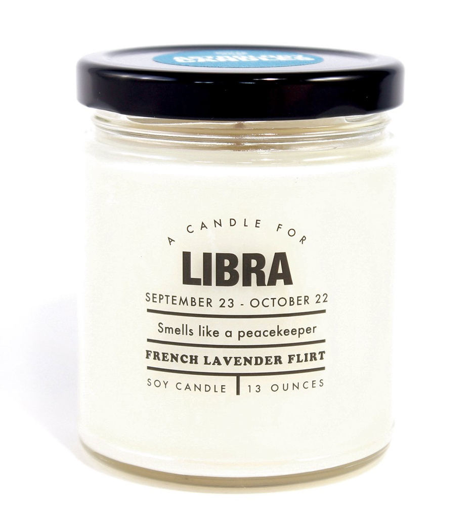 Whiskey River Soap Company - Astrology Candle Libra