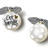 Coton Colors: Our Family Glass Ornament