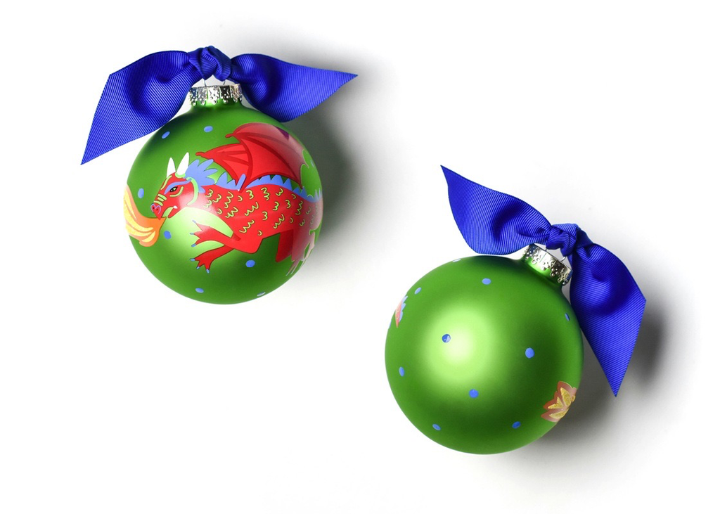 Coton Colors:  Dragon Glass Ornament