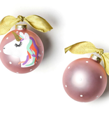 Coton Colors: Unicorn Glass Ornament