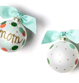 Coton Colors: Best Mom Ever Glass Ornament