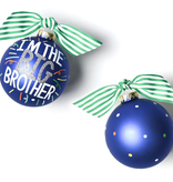 Coton Colors: Big Brother Popper Glass Ornament