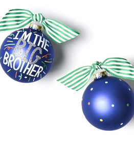 Coton Colors: Big Brother Popper Glass Ornament