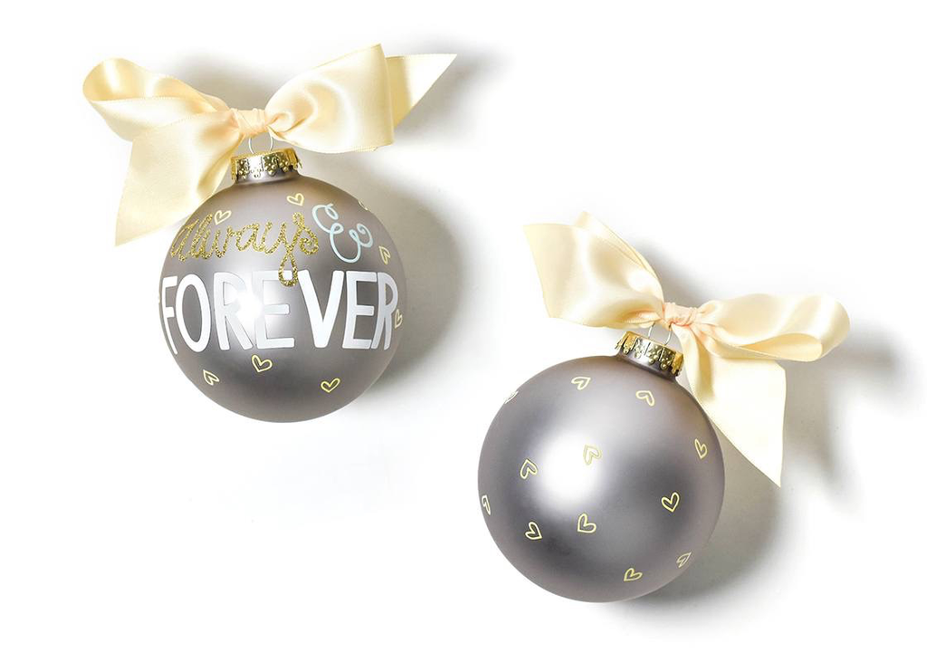 Coton Colors:Always and Forever Glass Ornament