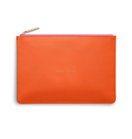 Katie Loxton Colour Pop Perfect Pouch - Bag of Tricks - Orange