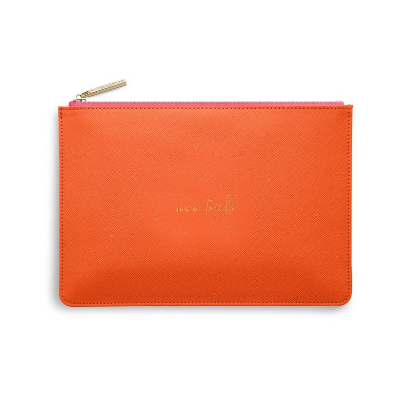 Katie Loxton Colour Pop Perfect Pouch - Bag of Tricks - Orange