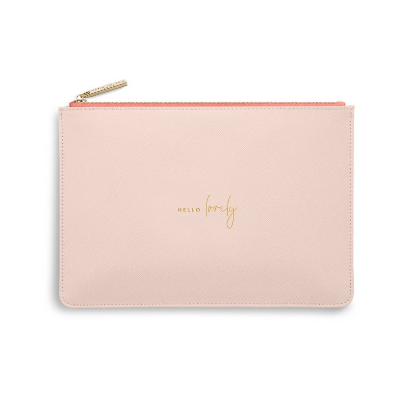 Katie Loxton Colour Pop Perfect Pouch - Hello Lovely - Pale Pink