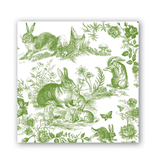 Michel Design Works - Bunny Toile Cocktail Napkins