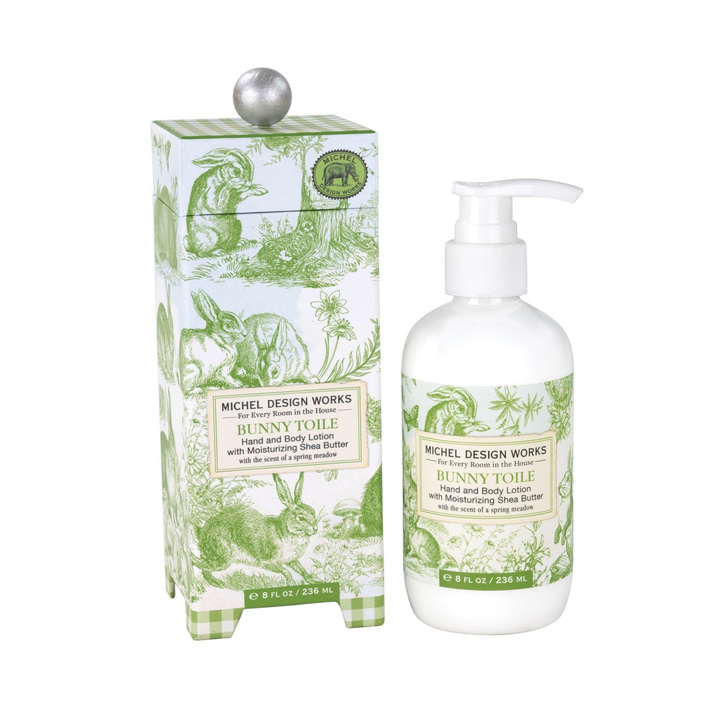 Michel Design Works - Bunny Toile Hand and Body Lotion