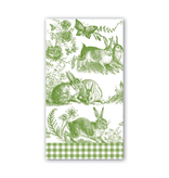 Michel Design Works - Bunny Toile Paper Hostess Napkins