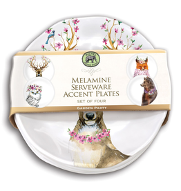 Michel Design Works - Garden Party Melamine Accent Plate Set