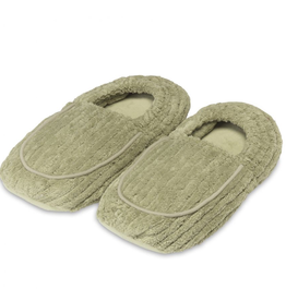 Warmies® Spa Therapy Slippers Green