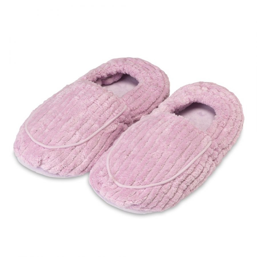Warmies® Spa Therapy Slippers Deep Lavender